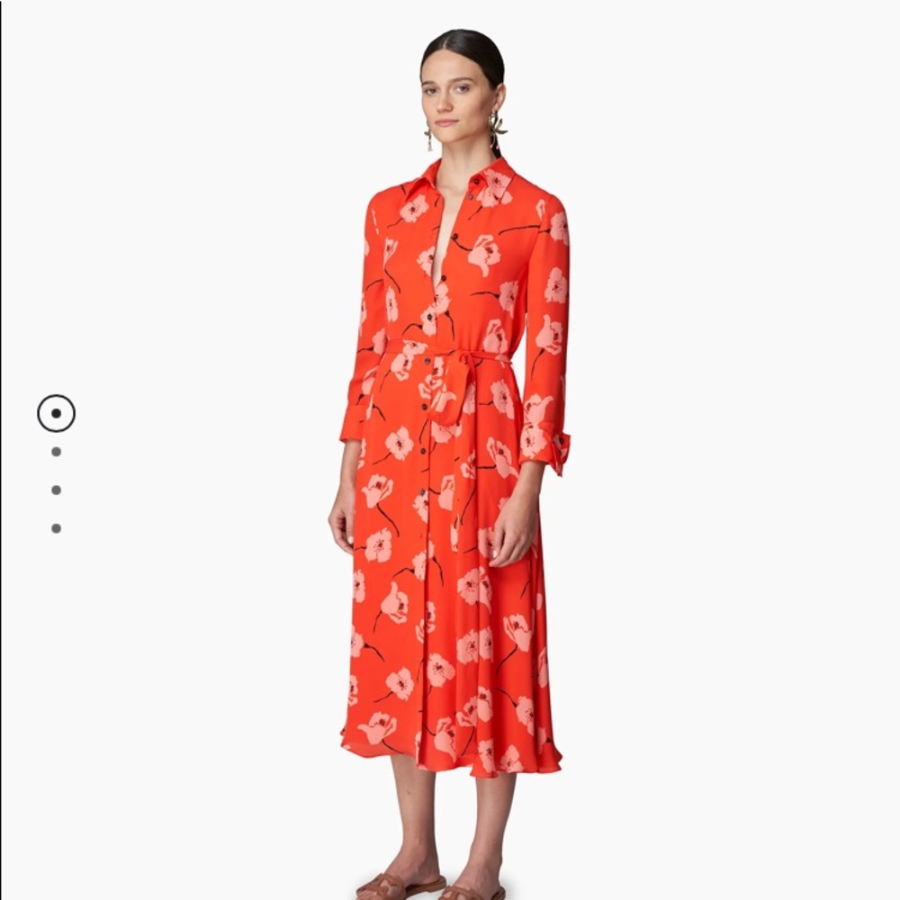 Carolina Herrera Silk Shirt dress